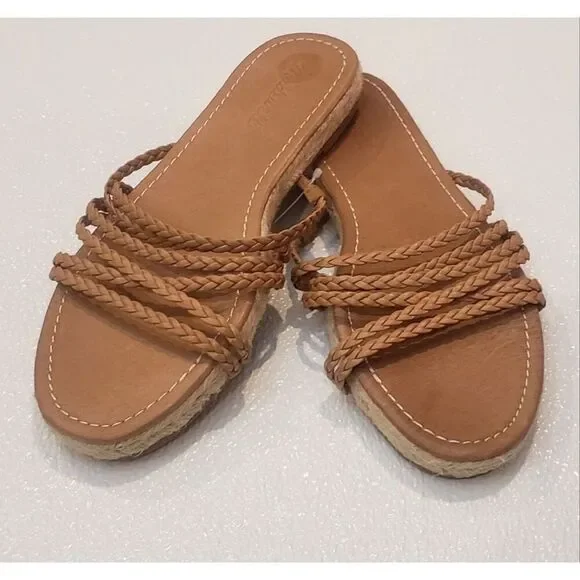 Madewell Kathryn Espadrille Slide Sandal in Leather - Picture 5 of 5